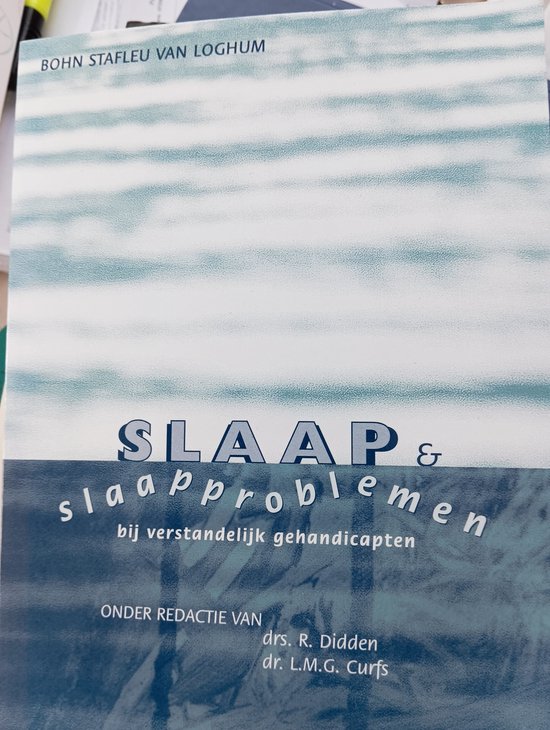Cover afbeelding voor "Slaap & slaapproblemen bij verstandelijk gehandicapten"