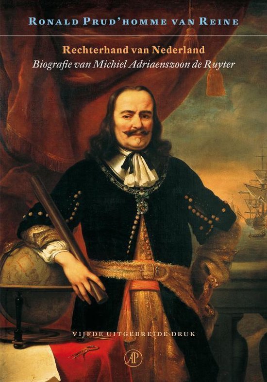 Cover afbeelding voor "Rechterhand Van Nederland Biografie Van Michiel De Ruyter"