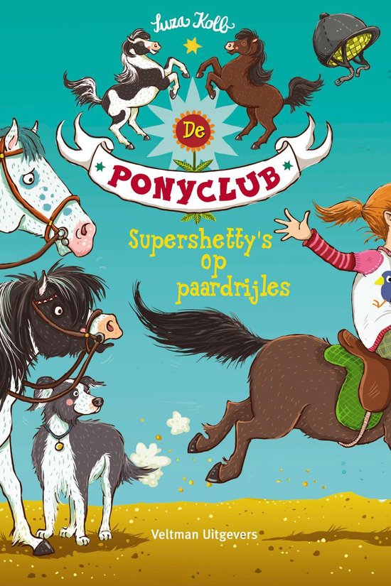 Cover afbeelding voor "De Ponyclub 3 - Supershetty's op paardrijles"