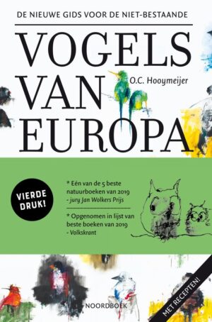 Cover afbeelding voor "De nieuwe gids voor de niet-bestaande vogels van Europa"