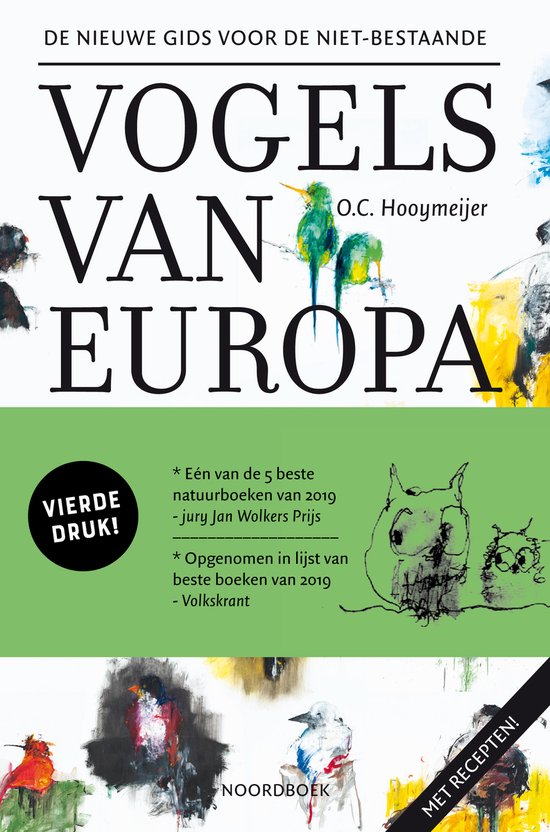 Cover afbeelding voor "De nieuwe gids voor de niet-bestaande vogels van Europa"
